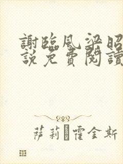 谢临风梁昭昭小说免费阅读最新章节