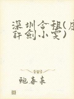 深圳合租(康捷许剑小雯)