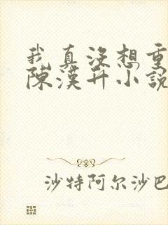 我真没想重生啊陈汉升小说