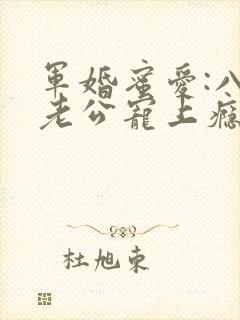 军婚蜜爱:八零老公宠上瘾 小说完整