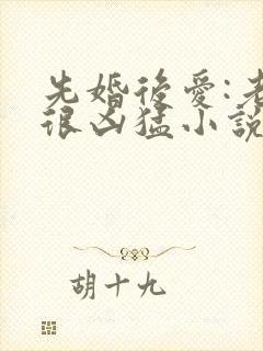 先婚后爱:老公很凶猛小说免费阅读