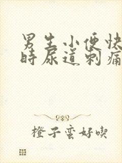 男生小便快结束时尿道刺痛是怎么回事