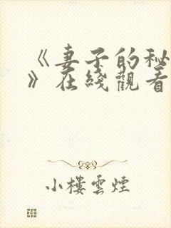 《妻子的秘密3》在线观看