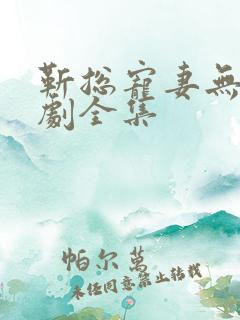 靳总宠妻无度短剧全集