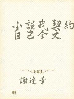 小说我契约了我自己全文