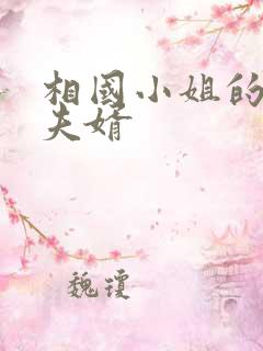 相国小姐的冒牌夫婿