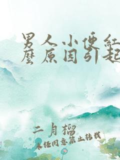 男人小便红色什么原因引起的