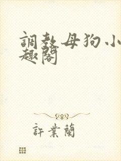 调教母狗小说笔趣阁