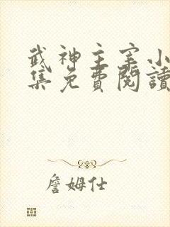 武神主宰小说全集免费阅读全文