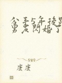 分手5年后跟前男友闪婚了短剧合集