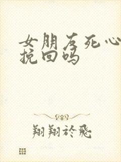 女朋友死心了能挽回吗