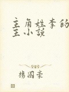 主角姓李的双男主小说