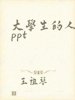 大学生的人生观ppt