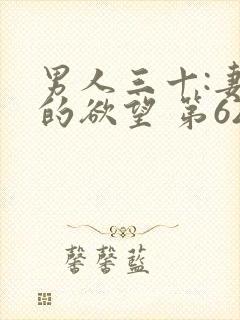 男人三十:妻子的欲望 第623章