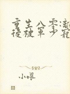 重生八零:离婚后被军少宠上天最近章节