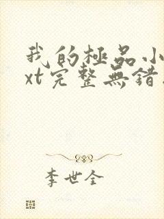 我的极品小姨txt完整无错版