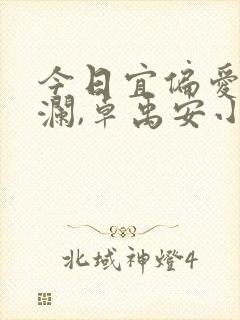 今日宜偏爱舒听澜,卓禹安小说全文免费阅读