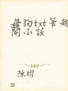 母狗txt笔趣阁小说