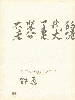 不装了我的傻子老公是大佬短剧观看全