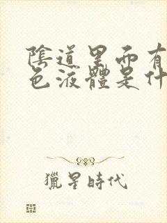 阴道里面有乳白色液体是什么