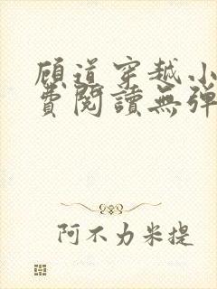 顾道穿越小说免费阅读无弹窗