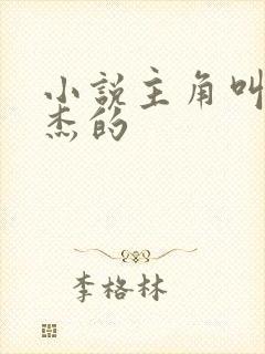 小说主角叫李伟杰的