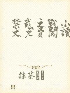 禁武之战小说全文免费阅读最新章节