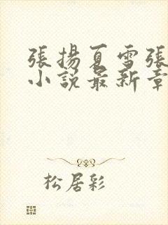 张扬夏雪张小曼小说最新章节更新了什么