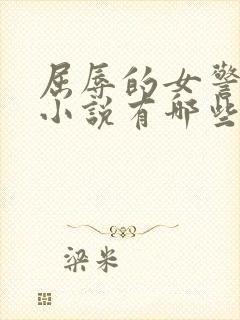 屈辱的女警系列小说有哪些