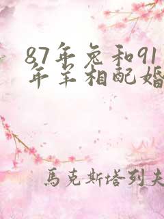 87年兔和91年羊相配婚姻如何