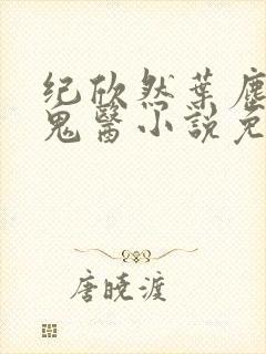 纪欣然叶尘无相鬼医小说免费阅读