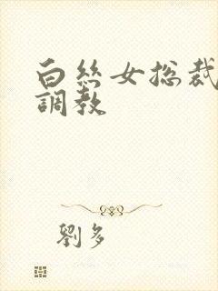 白丝女总裁调教调教