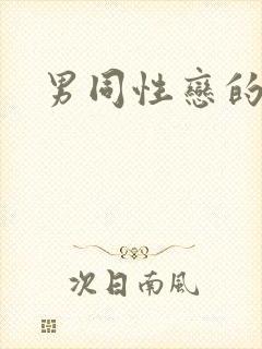 男同性恋的表现