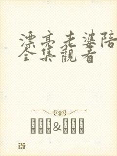 漂亮老婆陪过年全集观看