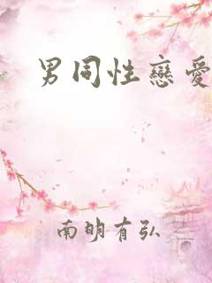 男同性恋爱爱图