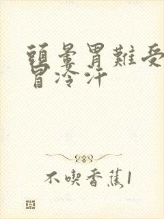 头晕胃难受想吐冒冷汗