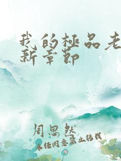 我的极品老婆最新章节