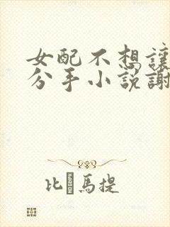 女配不想让主角分手小说谢无衍