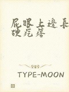 屁眼上边长了个硬疙瘩