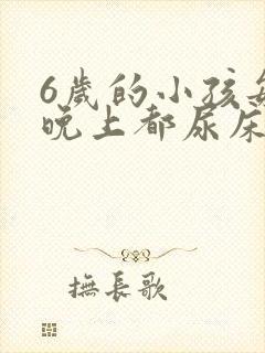 6岁的小孩每天晚上都尿床怎么办