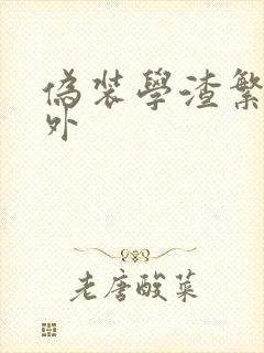 伪装学渣繁体番外