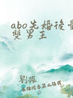 abo先婚后爱双男主