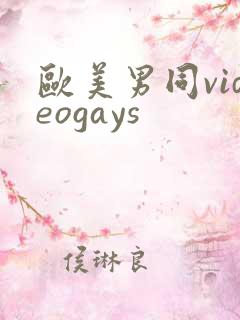 欧美男同videogays
