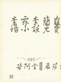 李霖李蔺巅峰官场小说免费阅读