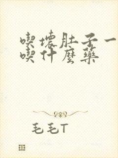 吃坏肚子一直吐吃什么药