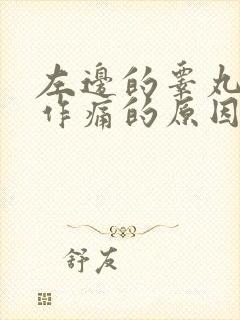 左边的睾丸隐隐作痛的原因