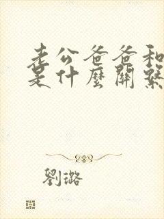 老公爸爸和媳妇是什么关系