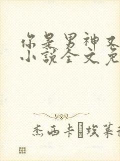 你是男神又怎样小说全文免费阅读