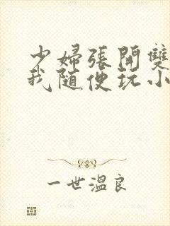 少妇张开双腿让我随便玩小说