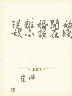 从离婚开始的文娱小说在线阅读